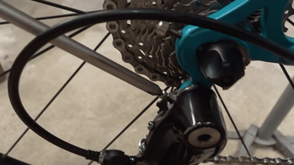 Adjust The B Tension Screw