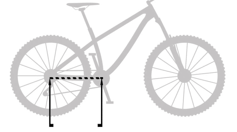 Chainstay of touring vs road bike