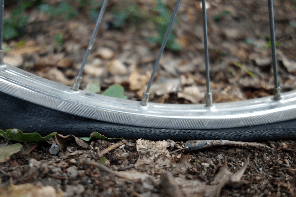Check the tire pressure